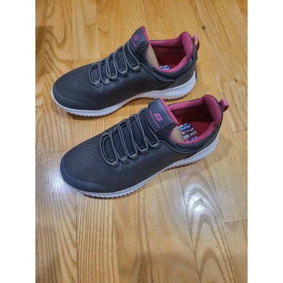 Skechers Work Cessnock Carrboro 77260 Women’s 7 M Black Slip Resistant Shoe New - Picture 3 of 8